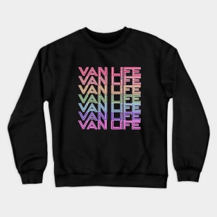 Van Life Neon Crewneck Sweatshirt